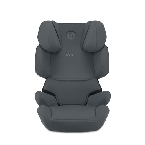 CBX by CYBEX Solution X i-Fix Kindersitz, 100–150 cm, 3–12 Jahre, 15–50 kg, mit & ohne ISOFIX, Grau