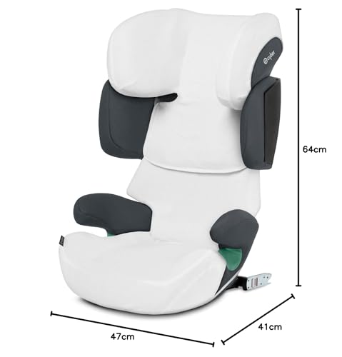 CBX by CYBEX Solution X i-Fix Kindersitz, 100–150 cm, 3–12 Jahre, 15–50 kg, mit & ohne ISOFIX, Grau