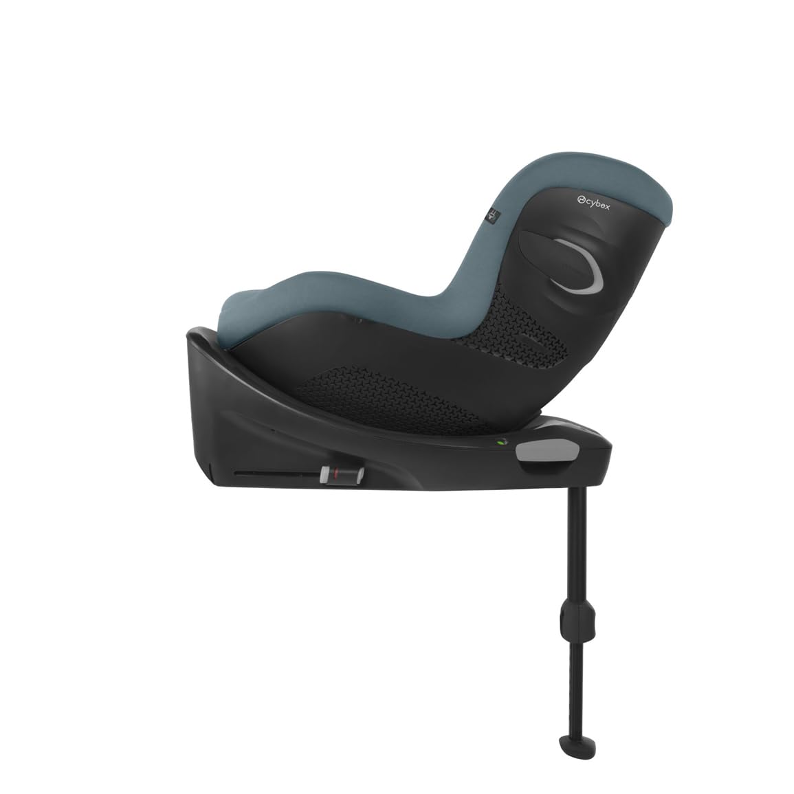 CYBEX Gold Sirona Gi i-Size Plus mit Base, 3 Mon.–4 Jahre, 61–105 cm (ab 40 cm mit Einlage), Drehbar, Stormy Blue