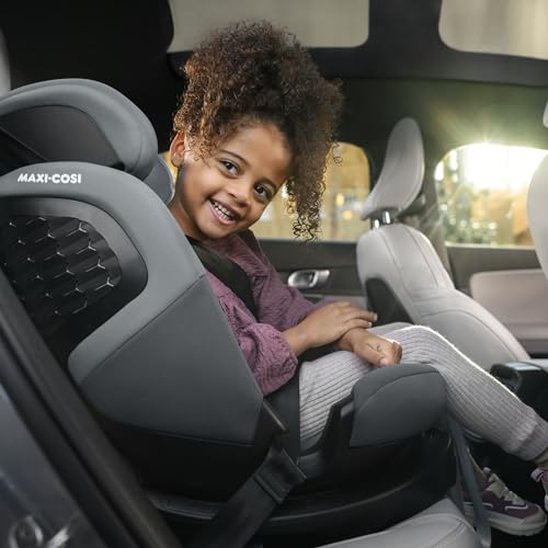 Maxi-Cosi Emerald 360 S i-Size, 0–12 Jahre, 40–150 cm, drehbar, FlexiSpin, 4 Liegepositionen, G-CELL, Tonal Black