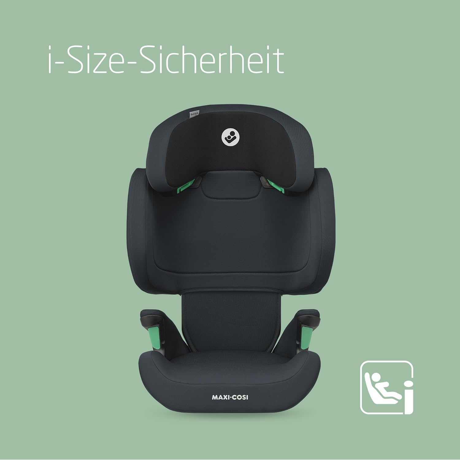 Maxi-Cosi RodiFix M i-Size Kindersitz, 100–150 cm, 3,5–12 Jahre, ISOFIX, höhenverstellbar, G-CELL Seitenaufprallschutz