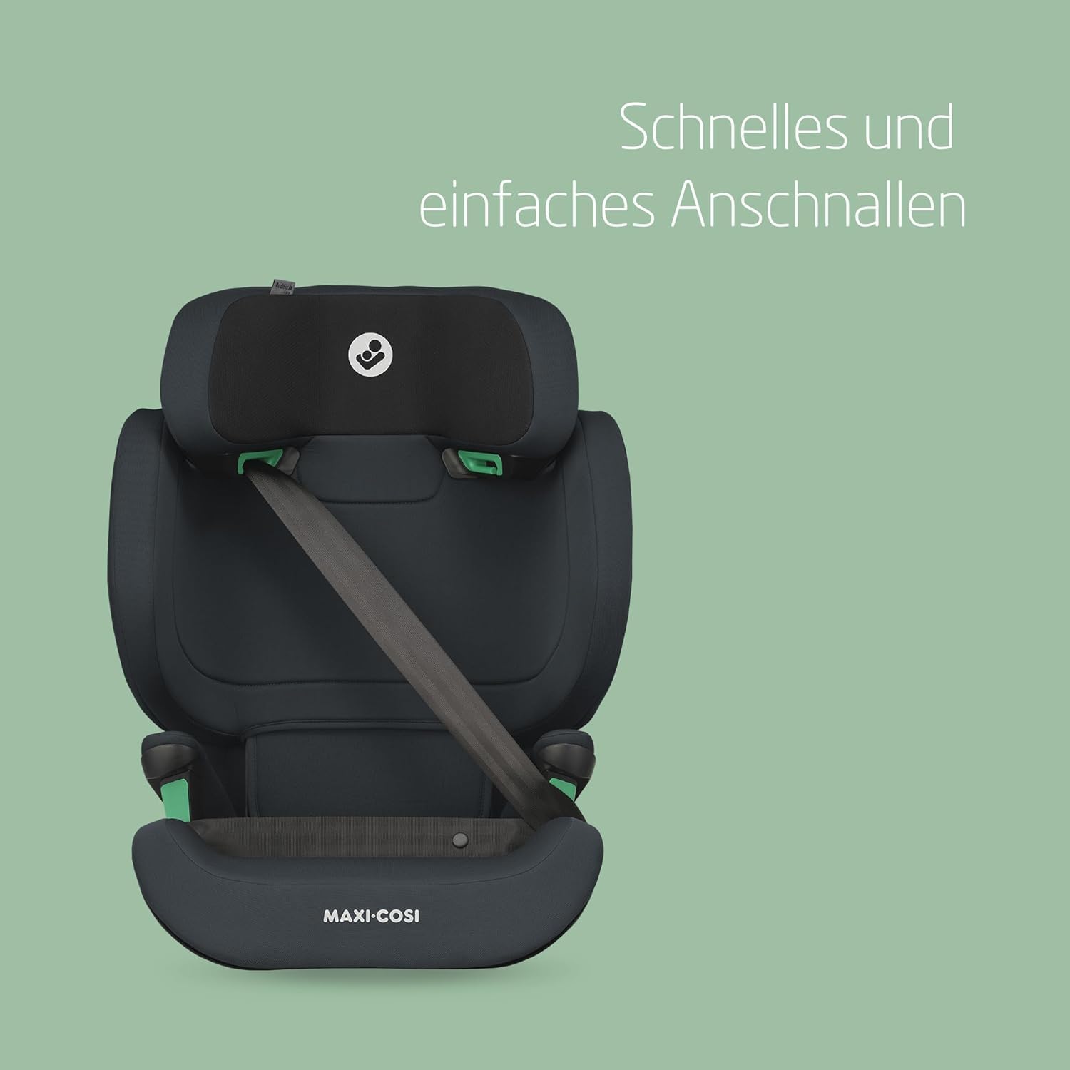 Maxi-Cosi RodiFix M i-Size Kindersitz, 100–150 cm, 3,5–12 Jahre, ISOFIX, höhenverstellbar, G-CELL Seitenaufprallschutz