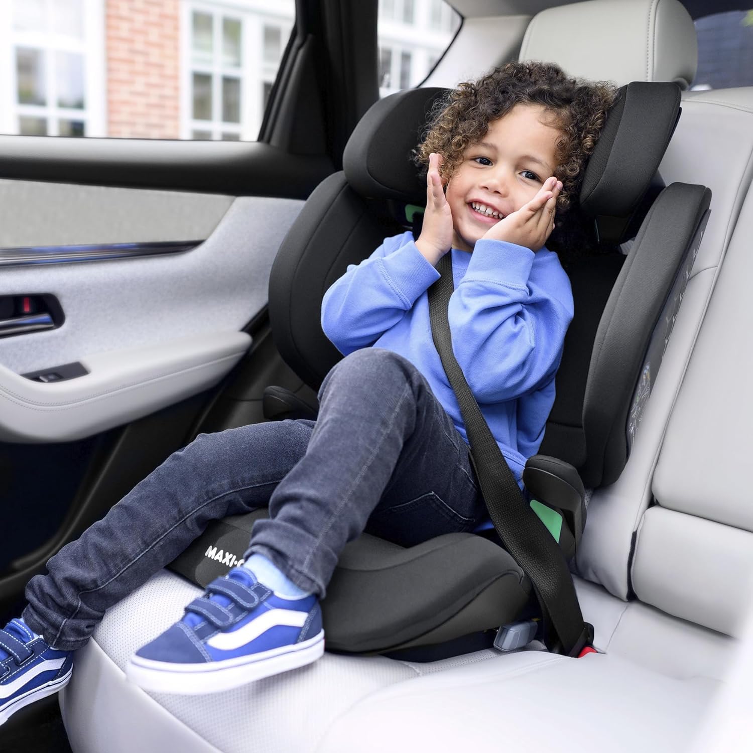Maxi-Cosi RodiFix M i-Size Kindersitz, 100–150 cm, 3,5–12 Jahre, ISOFIX, höhenverstellbar, G-CELL Seitenaufprallschutz