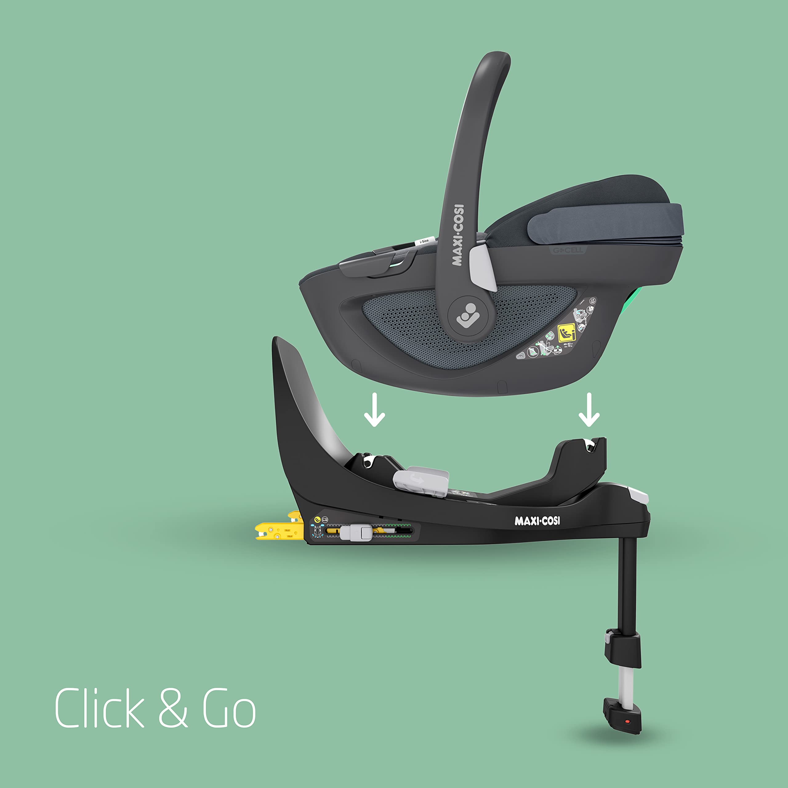 Maxi-Cosi FamilyFix 360 i-Size Basisstation, ISOFIX, 0–4 Jahre, 40–105 cm, FlexiSpin Drehung, TravelSafe Control